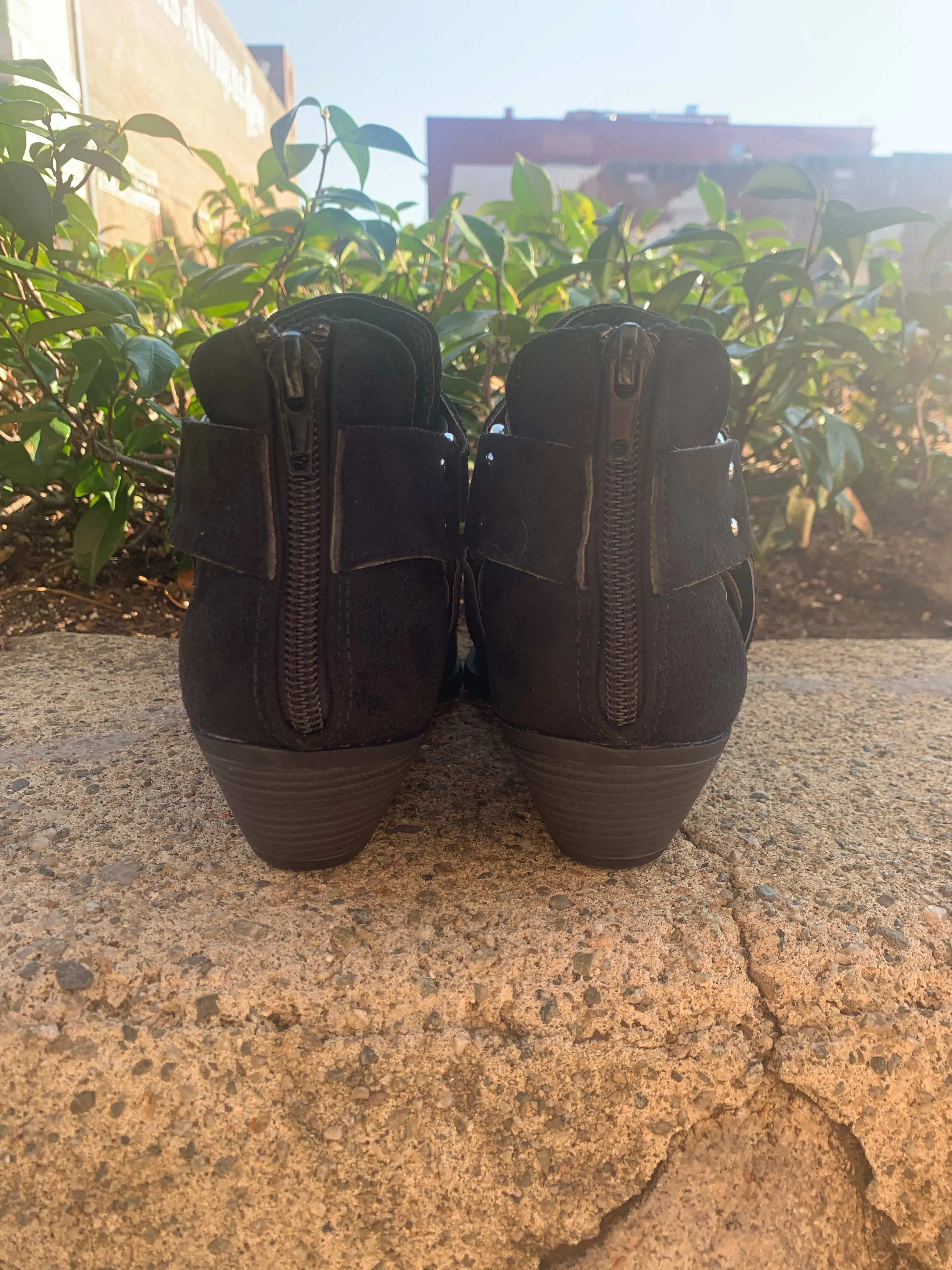 Venus Black Booties