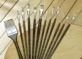 Winsor & Newton Monarch Synthetic Mongoose Brush LH Round 8