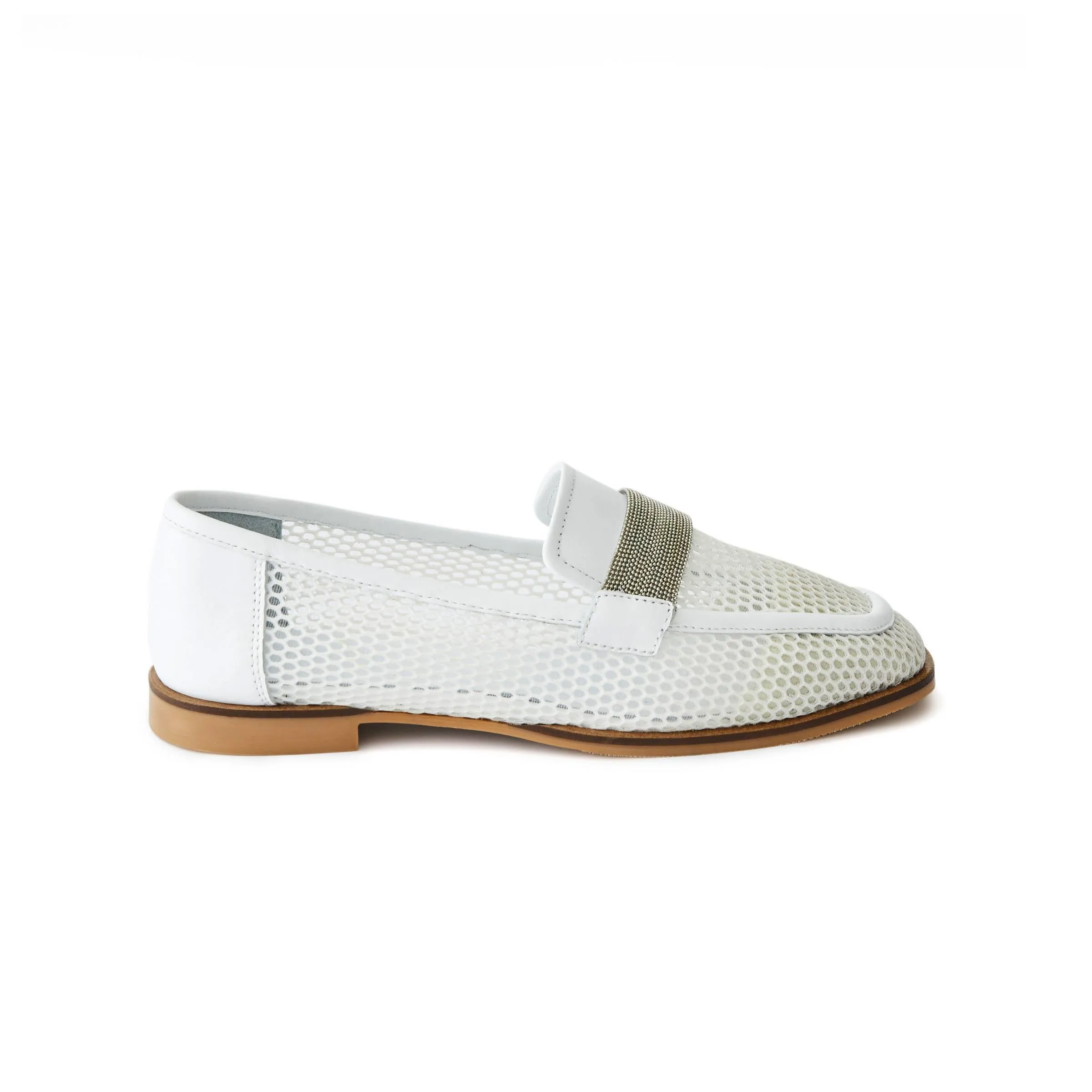 Women's Calf Leather Handmade Flats W3000
