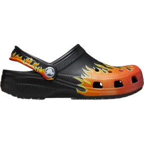 Youth Classic Flames Clog