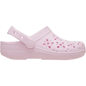 Youth Toddler Classic Floral Cut Out Clog